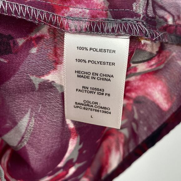 Daisy Fuentes button down top Size: L - Picture 5 of 6